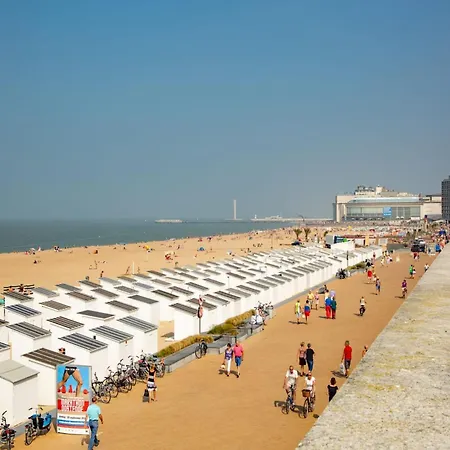 Stylish With Terrace In Bredene