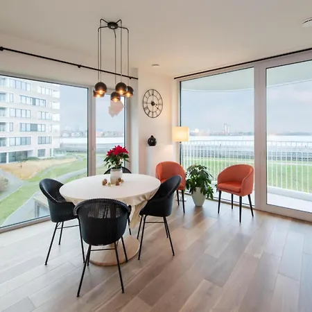 Apartman Stylish With Terrace In Bredene